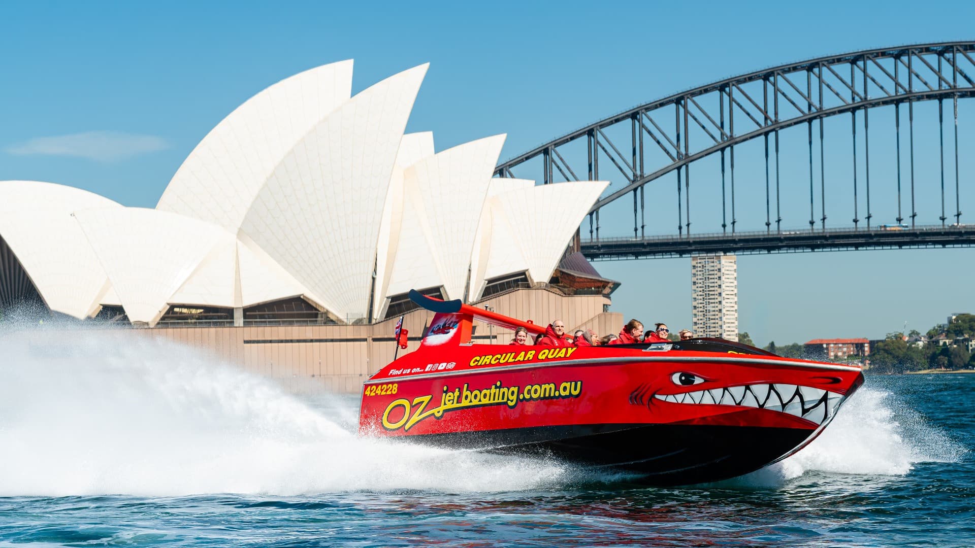 Sydney Harbour Jet Boat Thrill Ride - main image